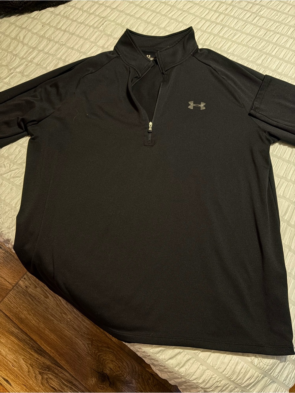 Under Armour Black Half-Zip Performance Pullover